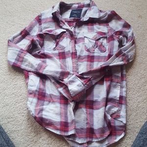 Plaid Long sleeve AE Shirt